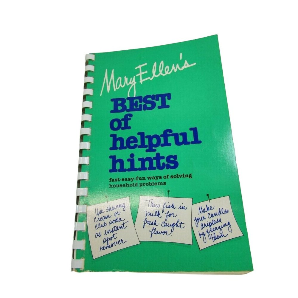 Vintage Mary Ellens Best Of Helpful Hints Book 1979 34118 1st Printing